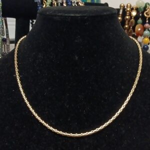 EverTrue Geometric Chain Necklace 20 Inches in 18K YG Plated
